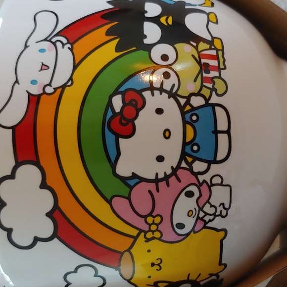 🎁🌈Hello Kitty & Friends Ramen Bowl w/chopsticks $20 - Picture 9 of 10
